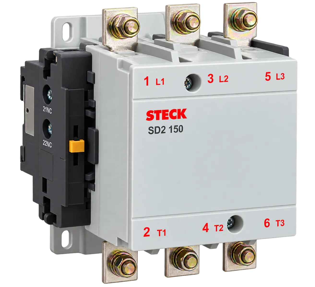 Contactor Electromagnético STECK Serie SD2 – 115A a 630A