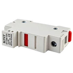 Portafusible cilíndrico para riel DIN modelo RT18-32X